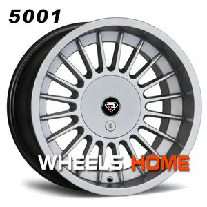 Rep 5001 Chinese Supplier VIA JWL car wheels for E30/e34/e36/e38/e39 18inch staggered alloy wheels