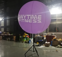 Ballon sur trépied personnalisé ballon publicitaire gonflable éclairage gonflable publicité ballon lumineux à LED avec support