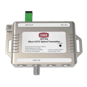 FTTH 47-1000MHz Mini <span class=keywords><strong>Micro</strong></span> 1550nm CATV sợi quang nút <span class=keywords><strong>Transmitter</strong></span> - Product Image 1