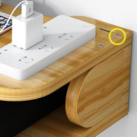 Étagère murale en bois pour routeur WiFi, support TV, étagère pour routeur et lecteur DVD, support pour décodeur réseau