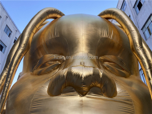 Förderung Freien Aufblasbare Travis Scott Kopf modell aufblasbare charakter für werbung - Product Image 5