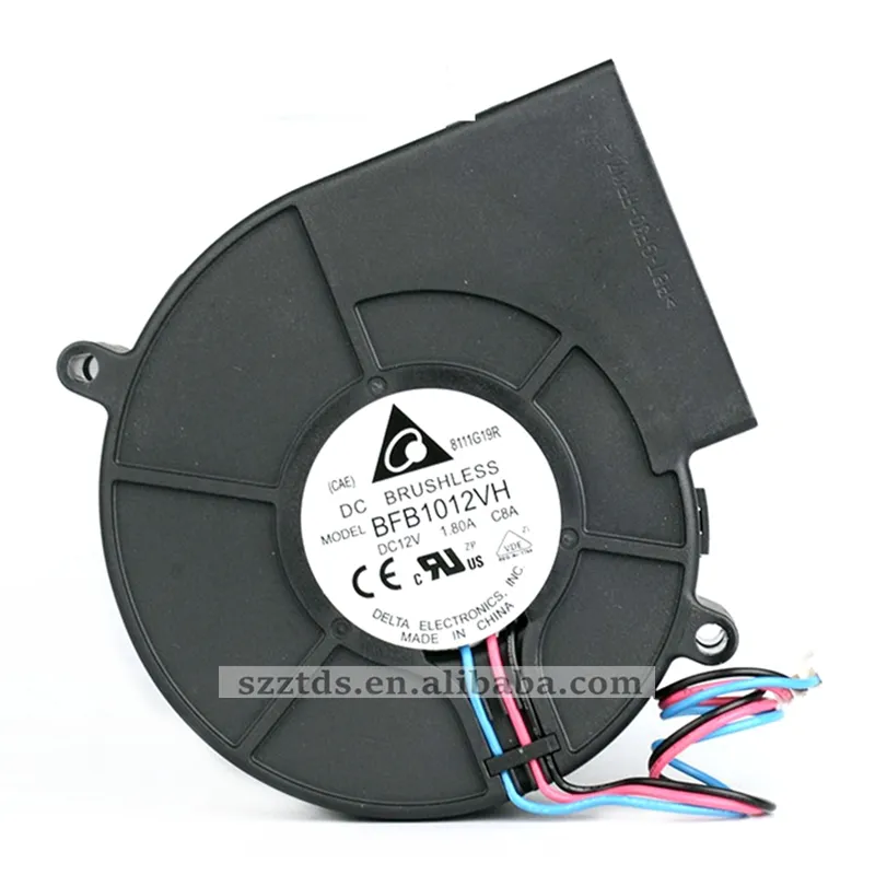 Quạt Máy Chiếu Tốc Độ Cao Cho Delta BFB1012VH 9733 DC 12V 1,80a Quạt Làm Mát Ly Tâm Quạt Làm Mát Tuabin Công Nghiệp