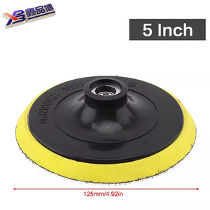 באיכות גבוהה 5 Inch 100mm 125mm ליטוש <span class=keywords><strong>Pad</strong></span> סנדר דיסק נייר זכוכית דיסק מרוט <span class=keywords><strong>Pad</strong></span> - Product Image 5