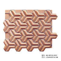 Faux panneau mural moderne de luxe en PU NEU léger et ignifuge, étanche au froid, pour panneau mural décoratif extérieur d'hôtel