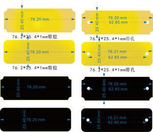 Plaques métalliques vierges pour badges nominatifs en laiton, gravure personnalisée, durables, antirouille, production rapide, fourniture directe usine - Product Image 2