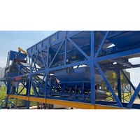 Centrale à béton 3 bacs, machine de malaxage de béton JS750