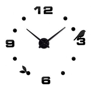 <b>Large</b> Wall Clock Quartz 3D DIY Big Watch Decorative Kitchen Clocks Acrylic Mirror <b>Sticker</b> Oversize Wall Clocks Home <b>Letter</b> Deco - Product Image 6