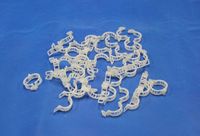 Durable Support pour les Plantes Tomate Jardin Ronde Clip Suspendus En Plastique clip