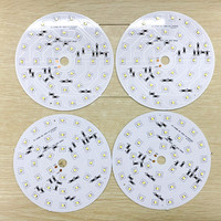 Module LED SMD 2835 rond en aluminium pour carte de circuit imprimé, 35W, 12V, 7000K, blanc, 151 Lm/W, diamètre 140mm