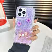 Coque de téléphone personnalisée OEM ODM 360 Forros avec des motifs scintillants et une dragonne pour Samsung Galaxy SAM S26 PLUS Ultra A37 A57