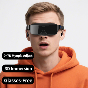 Lunettes Intelligentes 2026 – Lunettes <span class=keywords><strong>VR</strong></span> <span class=keywords><strong>3D</strong></span> Sans Fil avec Écran Intelligent et <span class=keywords><strong>Film</strong></span> Intégré Commutable pour l'Intimité - Product Image 1