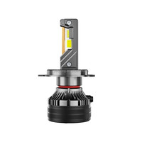 Lampe LED H7 Mover 200W Super Lumineuse pour Phares de Voiture H4 H11 HB3 HB4 9005 9006 12V 24V Kit Feux Antibrouillard Auto H3 880 6000K