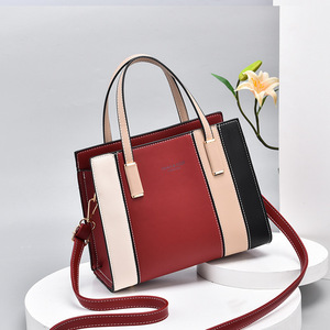 Women Fashion Bag Ladies Designer <b>Leather</b> Shoulder Bags High Quality PU Tote Bag <b>Purse</b> Bulk Wholesale Handbag - Product Image 3