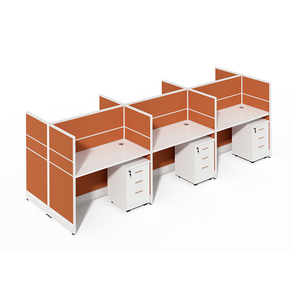 Trung Quốc Nhà Sản Xuất Trung Tâm Cuộc Gọi Nội Thất Văn Phòng Modular Workstation Phân Chia Làm Việc Trạm Văn Phòng Tủ Bàn - Product Image 2