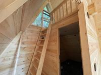 Livraison dans le monde Maison modulaire A Frame Cabane en bois Bungalow magique Triangle Maison en bois