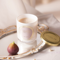 Coffret Cadeau Luxe AIKUN : Bougie Parfumée et Diffuseur à Bâtonnets – Cire de Soja Personnalisable avec Logo pour Parfum d'Ambiance, Marque Privée, Cadeaux de Noël et de Mariage