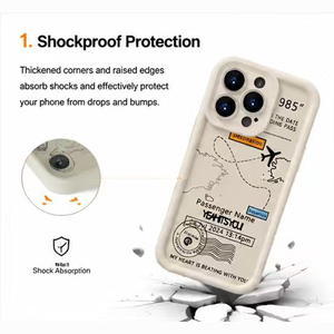 Coque de téléphone portable en TPU pour iPhone 17 Air, couleur bonbon, givrée, antichoc, style Ins, peinture UV, vente en gros - Product Image 5