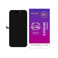 INCELL HX Premium Layar Sentuh LCD Hitam 6,9 Inci Kompatibel dengan 15 Pro Max