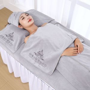 Beauty <strong>Salon</strong> Spa <strong>Towel</strong> Set High Quality Custom Printed Knitted Microfiber Quick-Dry <strong>Towels</strong> with Logo - Product Image 3