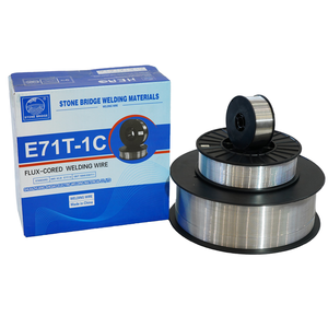 Alambre Tubular <span class=keywords><strong>E71T</strong></span> <span class=keywords><strong>E71T</strong></span> <span class=keywords><strong>GS</strong></span> <span class=keywords><strong>E71T</strong></span> 1C <span class=keywords><strong>E71T</strong></span> 11 Alambre de Soldadura Nucleo Fundente Alambre de Soldadura con Núcleo de Flujo sin Gas para Soldadura - Product Image 1