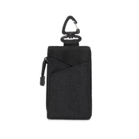 Sac Banane Compact de Gros en Tissu Oxford Multi-zippé, Sac de Rangement EDC avec Clip de Fixation pour Randonnée, Porte-cartes et Portefeuille pour le Camping en Plein Air