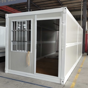 Usine de production de cabines préfabriquées en acier léger de haute qualité, maisons modulaires préfabriquées pliables en conteneurs pour usage résidentiel - Product Image 1