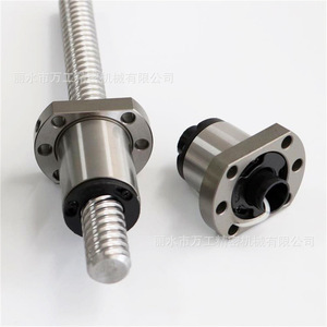 Vis à billes SFS12 16 20 25 32 40 avec écrou rectifié, haute précision, acier C7 pour équipement de communication - Product Image 2