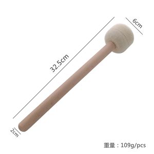 Martillo suave <span class=keywords><strong>baqueta</strong></span> Cymbal Gong <span class=keywords><strong>Mallet</strong></span> para instrumento de percusión Accesorios musicales-Accesorios para baquetas - Product Image 6