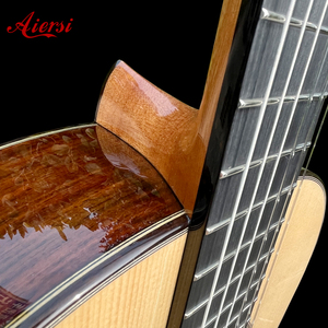 Guitare classique <span class=keywords><strong>flamenco</strong></span> Aiersi en épicéa massif de 39 pouces, hautement recommandée, très vendue, pour les amateurs de musique - Product Image 4