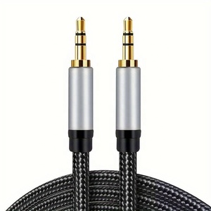 Hochwertiges Schild-Zusatz kabel Audio-Aux-Kabel 3,5mm Auio-Kabel Nylon-geflochtenes Aux-Kabel für Auto/Computer/Handy/CD - Product Image 1