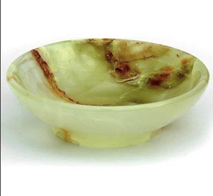 Bol de service élégant en résine verte polie fait main, vaisselle décorative pour fêtes, utilisation domestique et repas, moderne, artistique, léger - Product Image 1