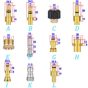 Kit de sablage humide pour nettoyeur <span class=keywords><strong>haute</strong></span> <span class=keywords><strong>pression</strong></span> avec <span class=keywords><strong>buse</strong></span> en céramique à connecteur rapide 1/4 pour Karcher <span class=keywords><strong>Lavor</strong></span> AR Nilfisk - Product Image 5