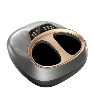 Masseur électrique pour les pieds, couverture complète avec massage par compression d'air pour les pieds et les jambes, fonction de contrôle par bouton et de minuterie. - Product Image 4