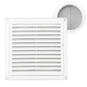 ตะแกรงพลาสติกสี่เหลี่ยมที่ทันสมัยฝาครอบช่องระบายอากาศสำหรับ HVAC โกดังกลางแจ้งชั้นใต้ดินห้องนั่งเล่นติดตั้งง่ายดีไซน์ไม่เหมือนใคร - Product Image 2