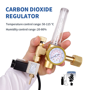 Vendita calda CGA320 in ottone <span class=keywords><strong>CO2</strong></span> regolatore 191 per interni di biossido di carbonio con Timer a solenoide per la crescita delle piante - Product Image 5