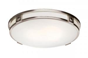 Saturn 13-Inch Flush Mount LED <b>Ceiling</b> <b>Light</b> Fixture Oil Rubbed Bronze with Dimmable Lighting for Hotel Hallway Bathroom Kitchen - Product Image 2