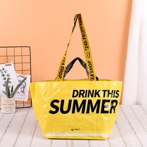 กระเป๋าผ้าทอ PP ดีไซน์ใหม่ทนทานเป็นมิตรต่อสิ่งแวดล้อม - Product Image 3