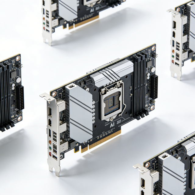 PCBA and PCB Assembly for AI Computing Motherboard Via in Pad HDI Any Layer HDI Impedance Control