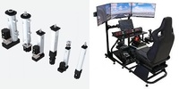 Plateforme de simulation de course et de vol complète pour la vente en gros
