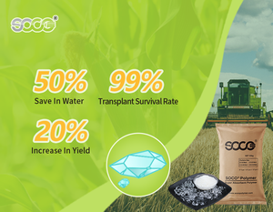 Полимерный гидрогель SOCO Hidrogel <span class=keywords><strong>Sap</strong></span>, сельскохозяйственный калий акрилат, супер абсорбирующий полимер для сельского хозяйства - Product Image 4