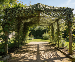 Voile d'ombrage <span class=keywords><strong>camouflage</strong></span> en tissu Oxford (150 420d) pour <span class=keywords><strong>pergola</strong></span> - Product Image 1
