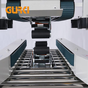 מכונת אריזת קרטון אוטומטית מכונת אריזת קרטון עבור קופסאות ארוכות חצי אוטומטית אוגר קרטון מונע תחתון - Product Image 5