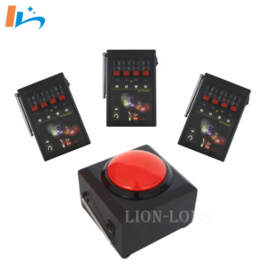 Système de tir de feux d'artifice à télécommande Révélation de sexe Mariage Fête Salve de feux d'artifice Bouton de démarrage rouge - Product Image 2