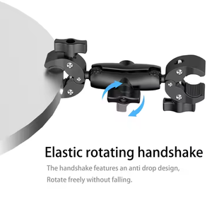 Support de poignée de vélo à double tête à bras magique de 60mm pour Gopro Hero 13 12 11 10 9 <span class=keywords><strong>8</strong></span> - Product Image 6