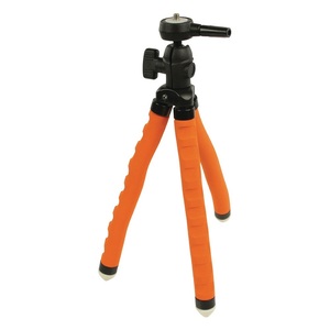 Mini Trípode Flexible de 27.5cm Naranja y Negro para Cámara y Teléfono - Product Image 2