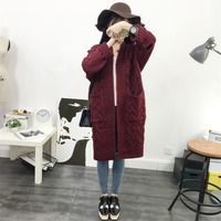 Cardigans élégants pour femmes à col en V, tricotés, à simple boutonnage, coupe ajustée, torsadés, avec poches, hauts d'extérieur à col rond pour femme 6149 #