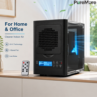 Pembersih Udara Dalam Ruangan Pasokan Pabrik Grosir B2B dengan Sterilisasi UV Jarak Jauh, Filter HEPA, OEM ODM, Pemurni Udara Rumah