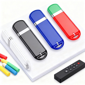 Dispositivo de llave de plástico colorido personalizado Cle memoria Usb Memorias 128GB 64GB 32GB Stick Disk Clé Pen Drive Pendrive USB Flash Drives - Product Image 5
