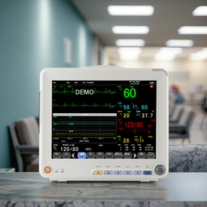 <span class=keywords><strong>Monitor</strong></span> Pasien Portabel Harga Terjangkau PM12D dengan Baterai Isi Ulang, Output VGA, Untuk Berbagai Penggunaan Rumah Sakit Hewan - Product Image 1