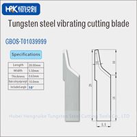 Wolframkarbid-Oszillationsklingen für GBOS-Serie CNC-Digital-Schneidemaschine, GBOS Schneidkarbidklingen, T01039999